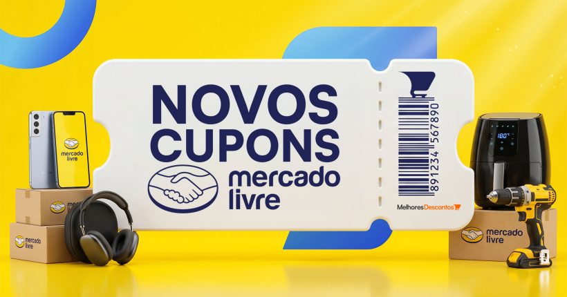 Novos cupons de desconto Mercado Livre ative agora ofertas e promocoes no site e app
